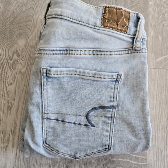 American Eagle womens super stretch skinny jeans, 6long - Picture 6 of 6